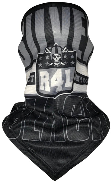 *All Season Face Coverings* ~SILVER AND BLACK~