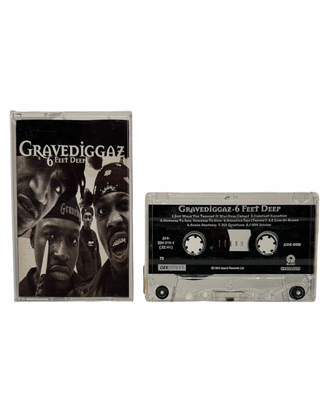 •GRAVEDIGGAZ - 6 FEET DEEP• ~1994 OG PRESSING~ (CASSETTE TAPE)