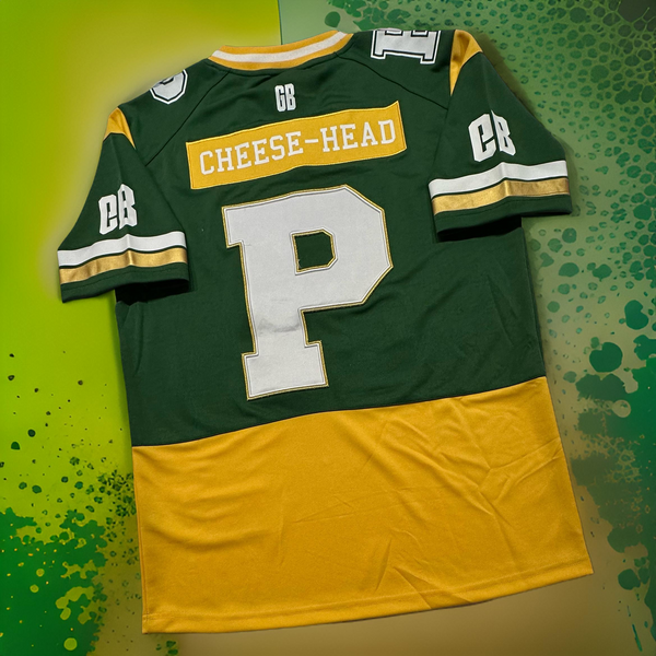 *GREEN BAY PACKERS* ~Cheese-Head~ football jerseys by IMP