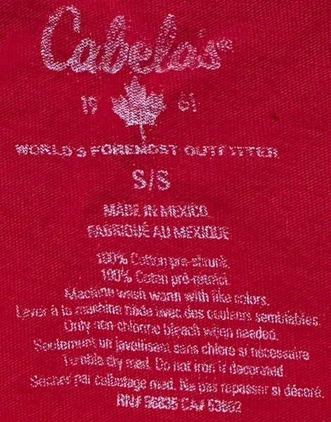 •PRE-LOVED• *Cabela’s* boys short sleeve tee (Small)
