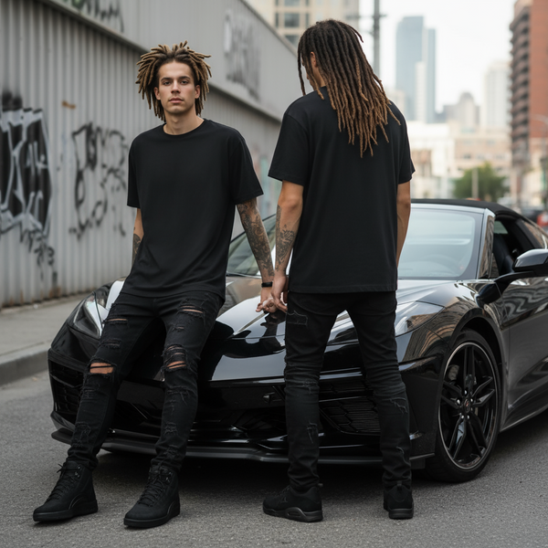 ^UCXX^ (BLACK) FANCY CLUB SHORT SLEEVE T-SHIRT