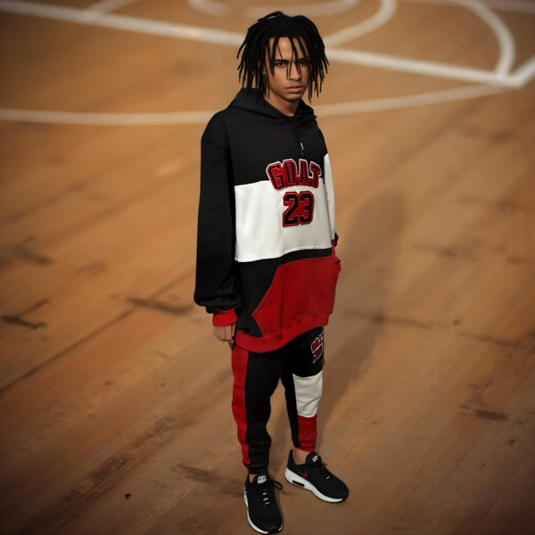 •23 GOAT• *SUPER LUX* FULL HOODED SWEATSUITS