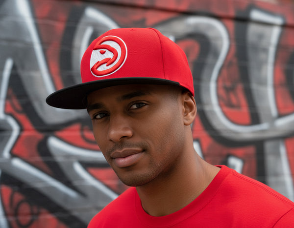 *Atlanta Hawks* snapback hats by Mitchell & Ness