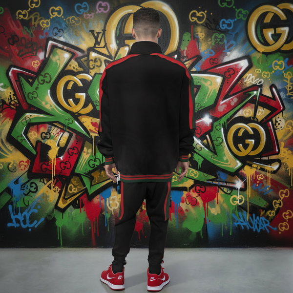 •IDFWU V3R$@C3• (STYLE) LUXURY ZIP UP TRACK SUITS (CUT & SEW)
