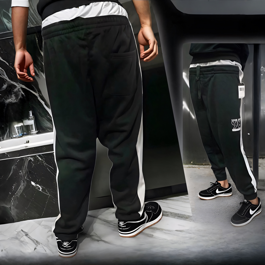 ^SEAN JOHN^ (*GREEN-MULTI*) POLYESTER JOGGER SWEATPANTS (XB SIZED)