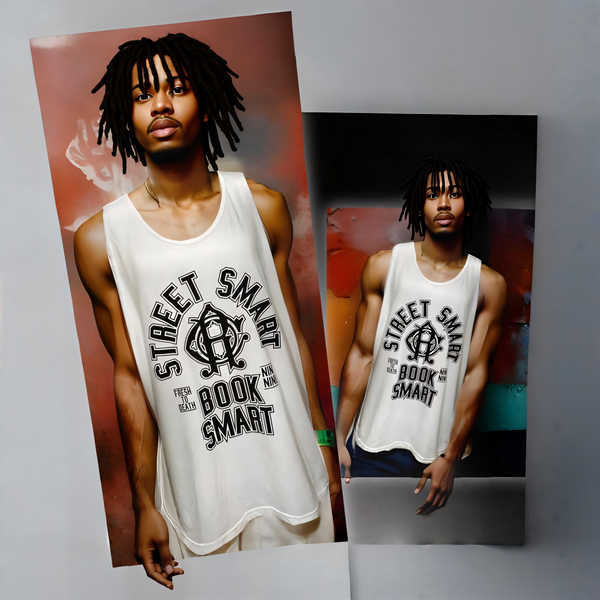 •ROCAWEAR• (WHITE) ~STREET SMART~ TANK TOP