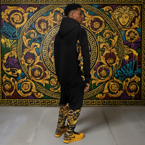 •KING V3R$@C3• LUXURY CUT & SEW SWEATSUITS FOR MEN (EMBROIDERED LOGO)