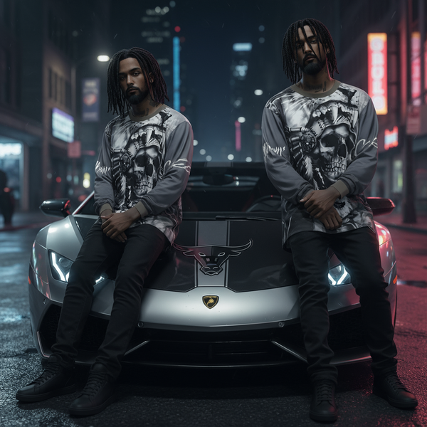 ^CHIEFIN’^ LONG SLEEVE TEES (HEADDRESS)