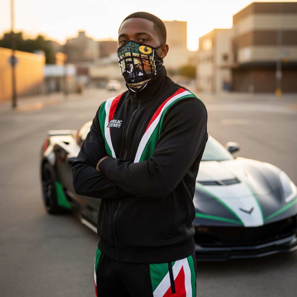 *All Season Face Coverings* ~PUBLIC ENEMY~