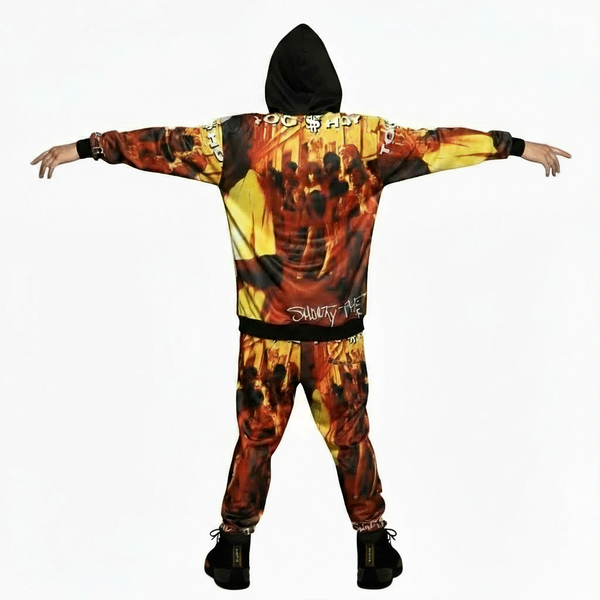 •SHORTY THE PIMP• ~1992 ALBUM COVER~ JOGGER SWEATSUIT (HOODED) (FLEECY SOFT LINED)