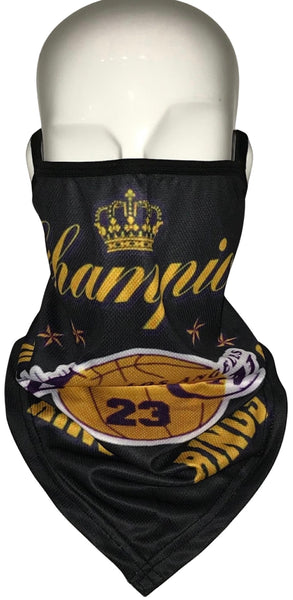 *All Season Face Coverings* ~LAKERS CHAMPIONS~