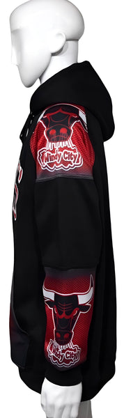 *BULLS* (WINDY CITY) *CUT & SEW* LUXURY HOODIES FOR MEN