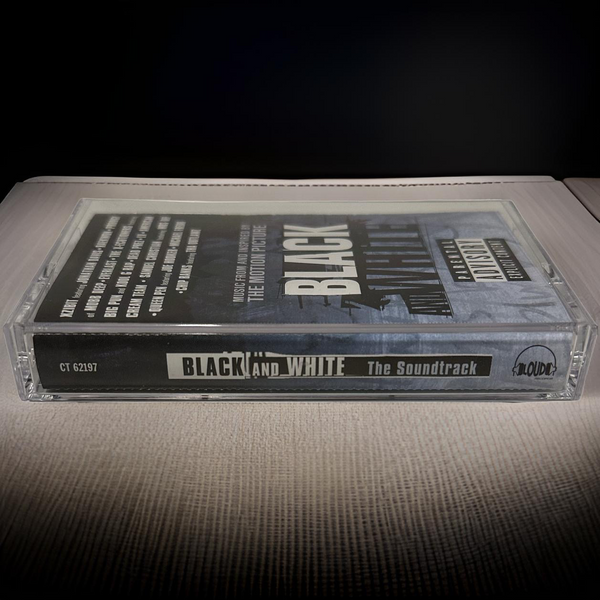 •BLACK AND WHITE ~ THE SOUNDTRACK• ~2000 OG PRESSING~ (CASSETTE TAPE)