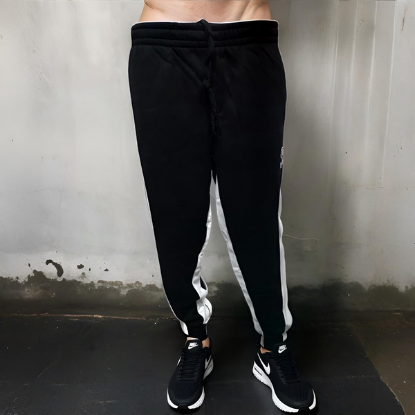 ^SEAN JOHN^ (BLACK) POLYESTER JOGGER SWEATPANTS (XB SIZED)