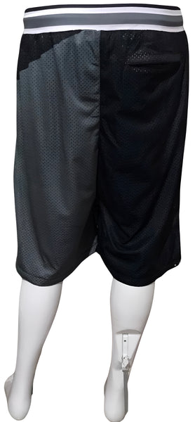 *CHIEFIN’ 23* MESH BASKETBALL SHORTS (LINED) (3-TONE)