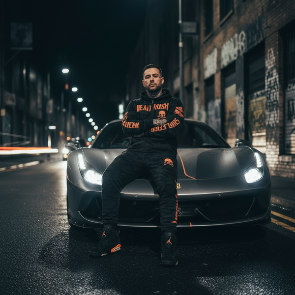 •HEADRUSH• (Dark Camo) ~The Chosen Few~ Zip Up Sweatsuits