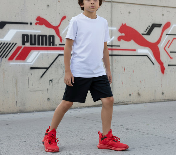 *<PUMA>* ~SOFTFOAM~ BOYS SNEAKER (SIZE 4C)