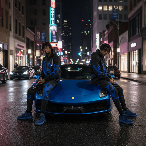 •LOS ANGELES• JOGGER SWEATSUITS (FLEECY SOFT LINED)