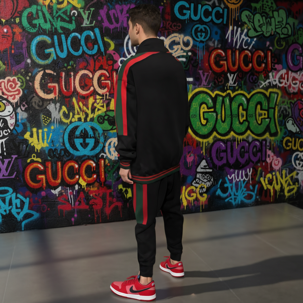 •IDFWU V3R$@C3• (STYLE) LUXURY ZIP UP TRACK SUITS (CUT & SEW)