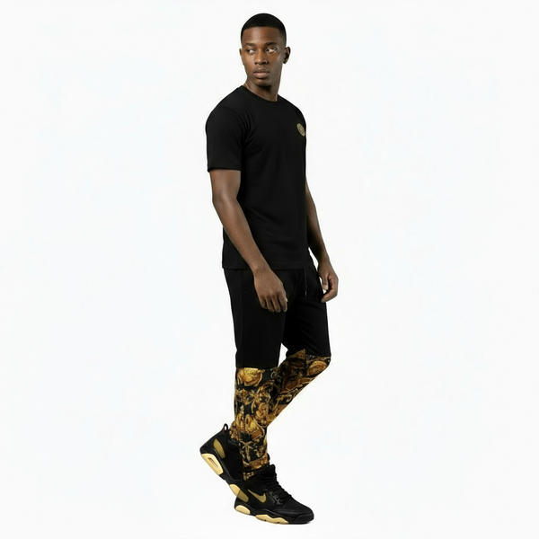 •KING V3R$@C3• LUXURY CUT & SEW SWEATPANTS FOR MEN (EMBROIDERED LOGO)