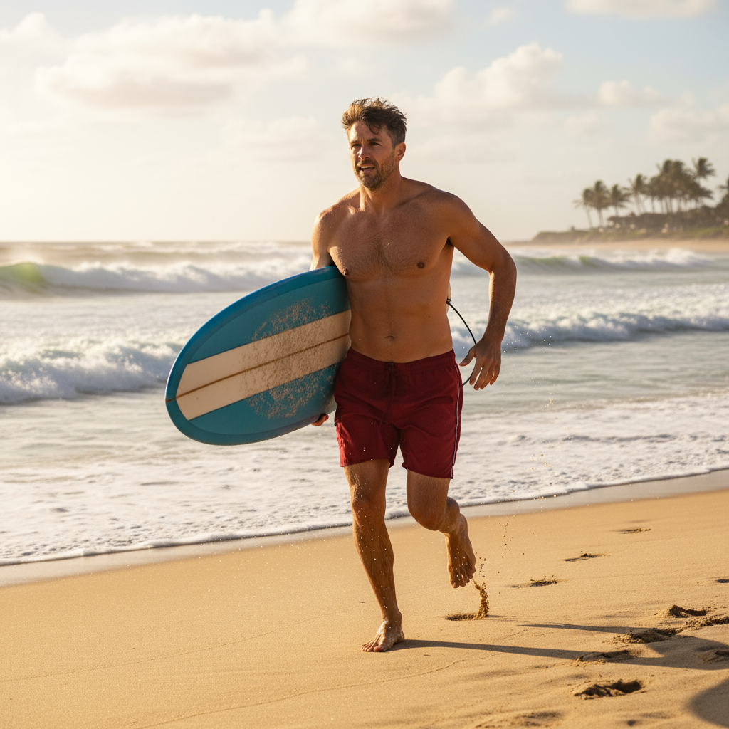 *PRE-LOVED* •Pure Energy Athletics• ~Swimming trunks~ (Men’s) (Waist 42-44)