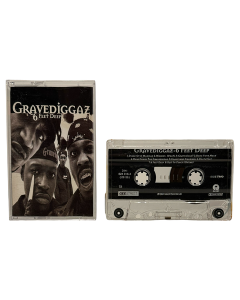 •GRAVEDIGGAZ - 6 FEET DEEP• ~1994 OG PRESSING~ (CASSETTE TAPE)
