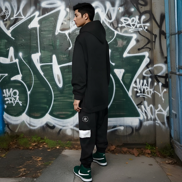 •SEAN JOHN• (GREEN~MULTI) POLYESTER HOODED ZIP UP TRACKSUITS (XB SIZED)