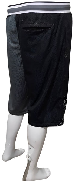 *CHIEFIN’ 23* MESH BASKETBALL SHORTS (LINED) (3-TONE)
