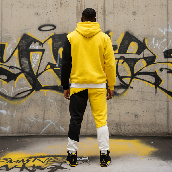 *WU-WINNIPEG* (3 TONE) JOGGER SWEATSUITS (EMBROIDERED LOGOS) (CUT & SEW)