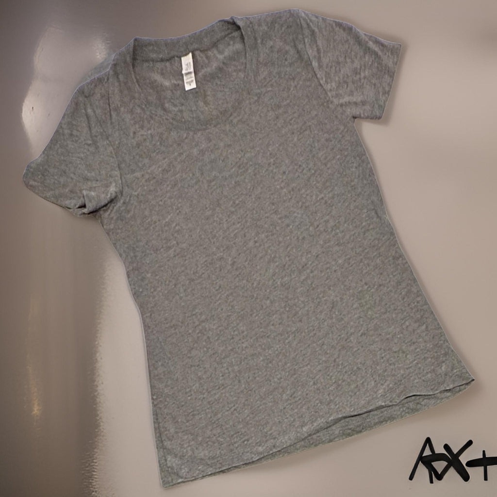 *BELLA CANVAS* ~GREY~ LIGHTWEIGHT T-SHIRTS FOR WOMEN