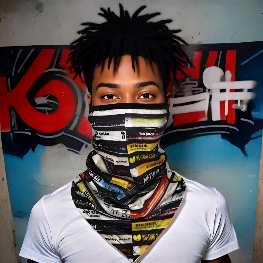 *All Season Face Coverings* ~WU-TANG CASSETTE STACK~
