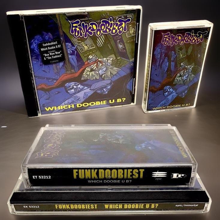 •FUNKDOOBIEST - WHICH DOOBIE U B?• (1993) (CASSETTE & CD AVAILABLE) (ORIGINAL PRESSINGS)