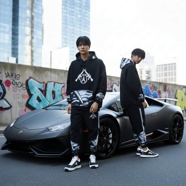 ^204 LA FAMILIA^ ~TEAM AK~ FULL SWEATSUITS (CUT & SEW WITH EMBROIDERED LOGOS)