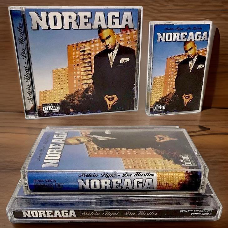 •NOREAGA - MELVIN FLYNT DA HUSTLER• (1999) (CASSETTE & CD AVAILABLE) (ORIGINAL PRESSINGS)