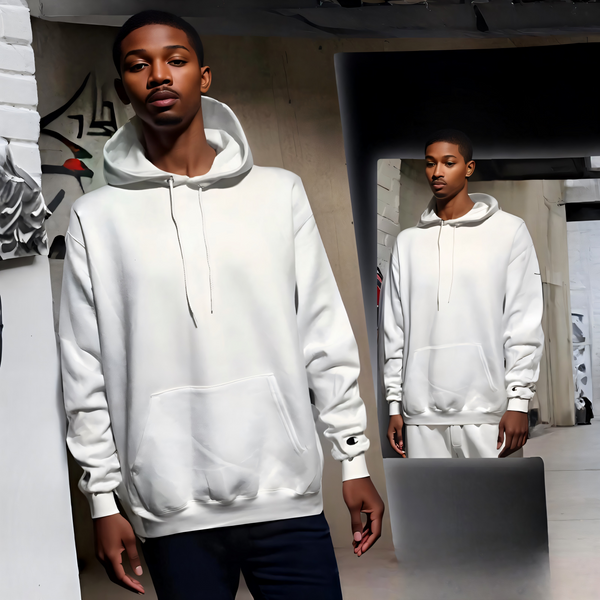 ^CHAMPION ATHLETICS^ (WHITE) PULLOVER HOODIES *CLASSIC LOGO*