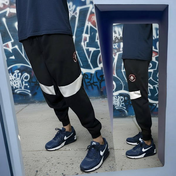 ^SEAN JOHN^ (NAVY-MULTI) POLYESTER JOGGER SWEATPANTS (XB SIZED)