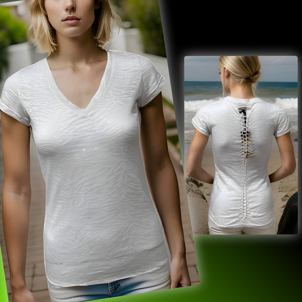 ^SO NICE^ (WHITE) DRESS TOPS