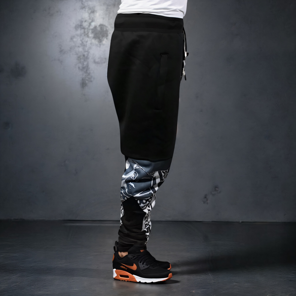 •QUEEN•OF•HEARTS• ~LUXURY JOGGER SWEATPANTS~ (CUT & SEW) (EMBROIDERED LOGO)