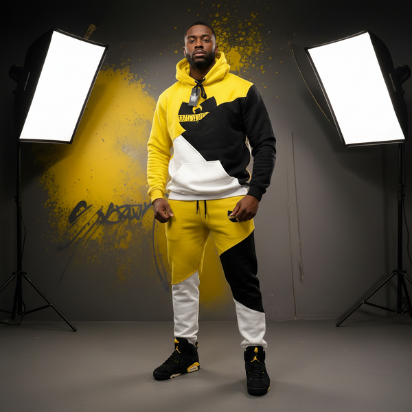 *WU-WINNIPEG* (3 TONE) JOGGER SWEATSUITS (EMBROIDERED LOGOS) (CUT & SEW)