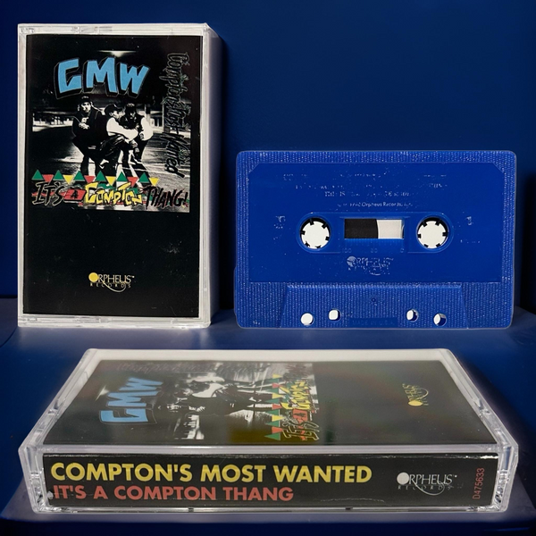 •COMPTON’S MOST WANTED ~ IT’S A COMPTON THANG• ~1990 OG PRESSING~ (CASSETTE TAPE)