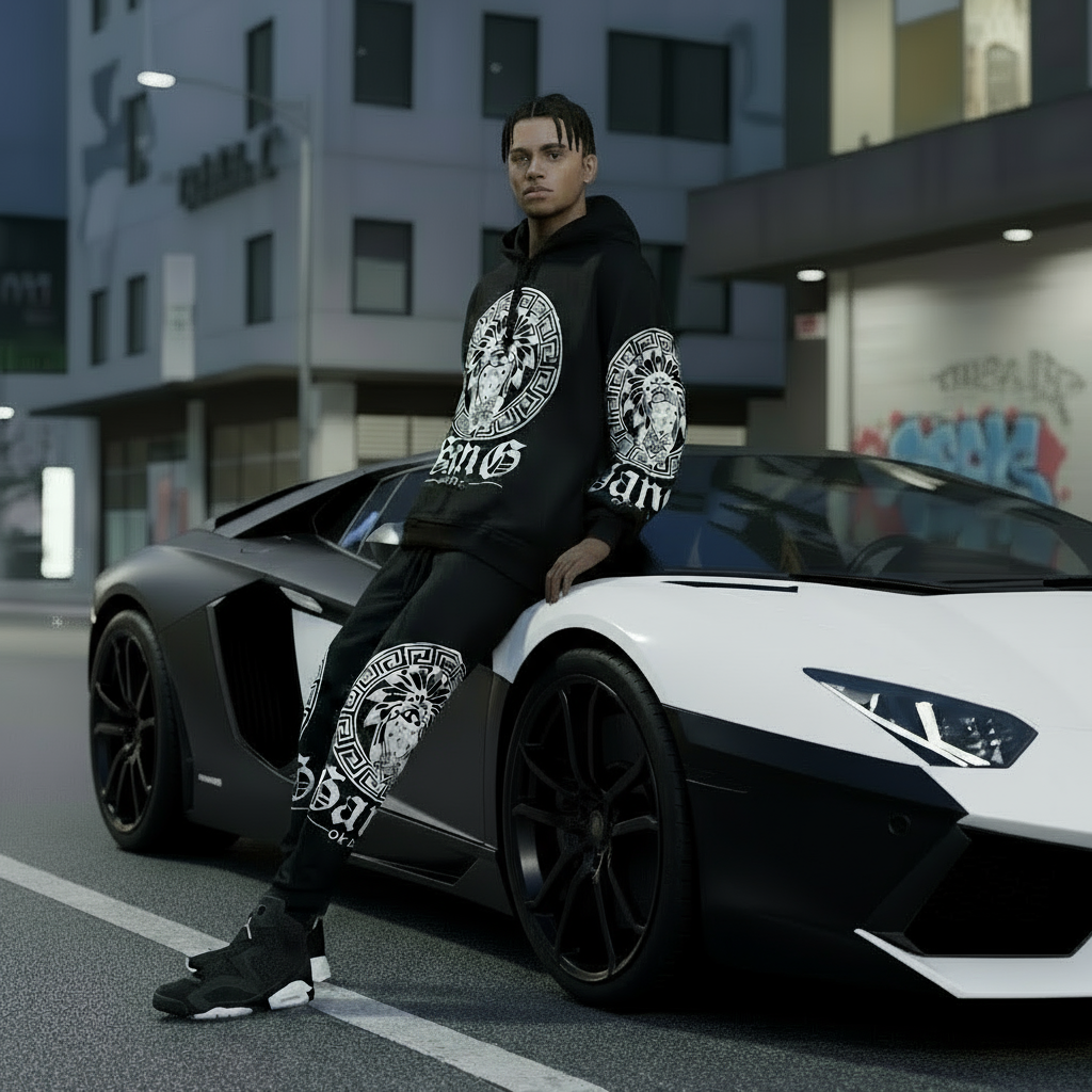 *CHIEF V3R$@C3* ~GANG OR DIE~ JOGGER TRACKSUITS (FLEECY SOFT LINED)