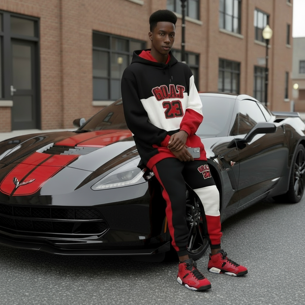 *23 GOAT* ~SUPER LUX~ •FULL HOODED SWEATSUITS•