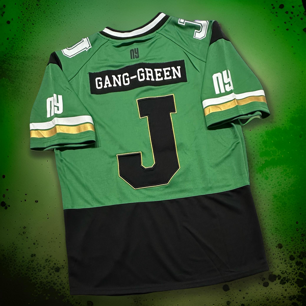 *NEW YORK JETS* ~Gang-Green~ football jerseys by IMP