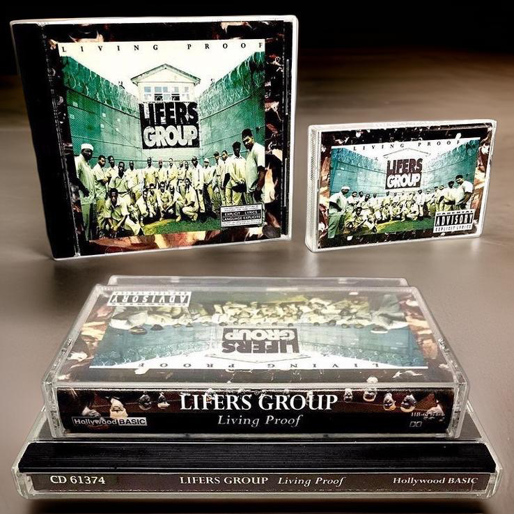 •LIFERS GROUP - LIVING PROOF• (1993) (CASSETTE & CD AVAILABLE) (ORIGINAL PRESSINGS)