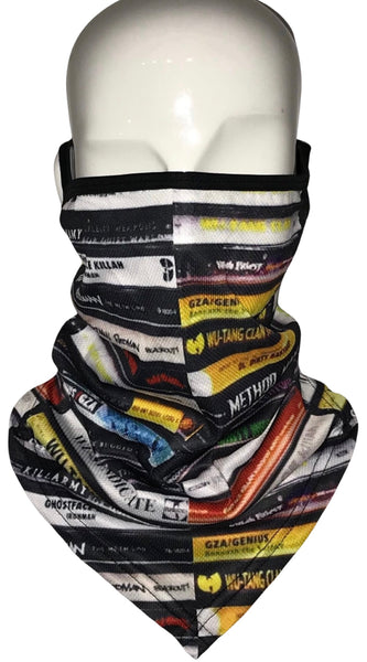 *All Season Face Coverings* ~WU-TANG CASSETTE STACK~