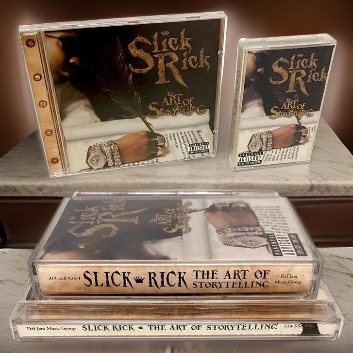 •SLICK RICK - THE ART OF STORYTELLING• (1999) (CASSETTE & CD AVAILABLE) (ORIGINAL PRESSINGS)