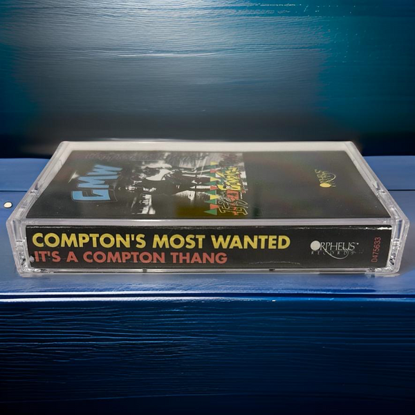•COMPTON’S MOST WANTED ~ IT’S A COMPTON THANG• ~1990 OG PRESSING~ (CASSETTE TAPE)