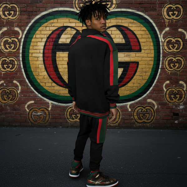 •IDFWU V3R$@C3• (STYLE) LUXURY ZIP UP TRACK SUITS (CUT & SEW)