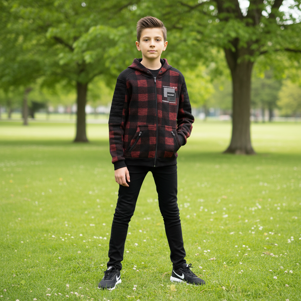 •PRE-LOVED• *NEXT GEN* ~youth zip up hoodie~ (BOYS LARGE)