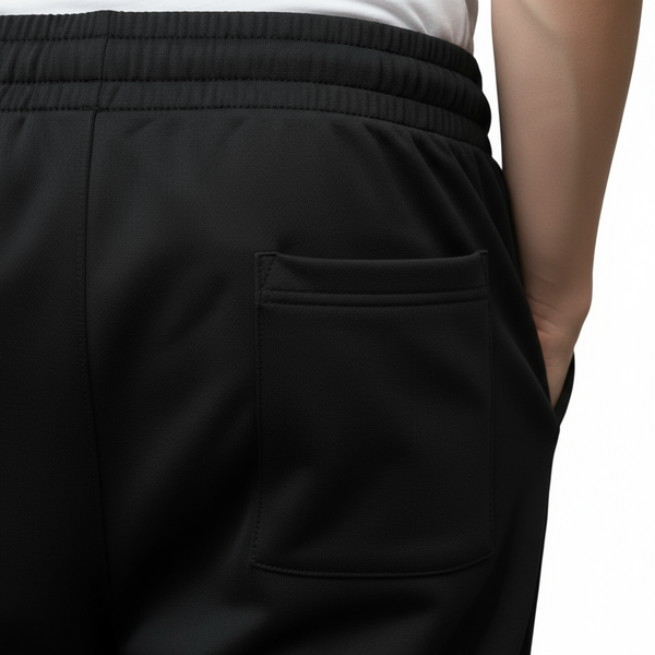 *SEAN JOHN* (BLACK) •POLYESTER JOGGER SWEATPANTS• (XB SIZED)